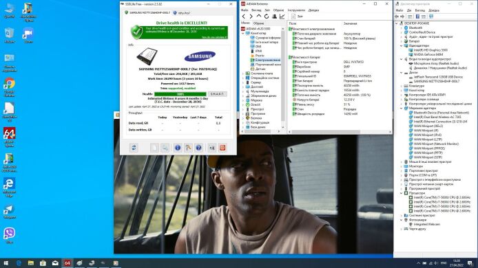 Ноутбук Dell Latitude E5550 / 15.6" (1920x1080) IPS / Intel Core i7-5600U (2 (4) ядра по 2.6 - 3.2 GHz) / 8 GB DDR3 / 256 GB SSD / nVidia GeForce 840M, 2 GB DDR3, 64-bit / WebCam / USB 3.0 / HDMI