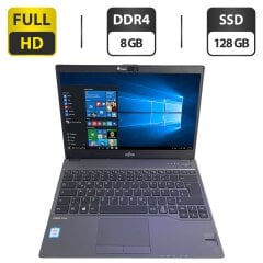 Ноутбук Fujitsu LifeBook U937 / 13.3" (1920x1080) IPS / Intel Core i5-7300U (2 (4) ядра по 2.6 - 3.5 GHz) / 8 GB DDR4 / 128 GB SSD / Intel HD Graphics 620 / WebCam