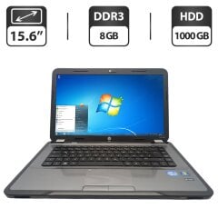 Ноутбук HP Pavillion g6-1340eg / 15.6" (1366x768) TN / Intel Core i5-2450M (2 (4) ядра по 2.5 - 3.1 GHz) / 8 GB DDR3 / 1000 GB HDD / Intel HD Graphics 3000 / WebCam / DVD-ROM