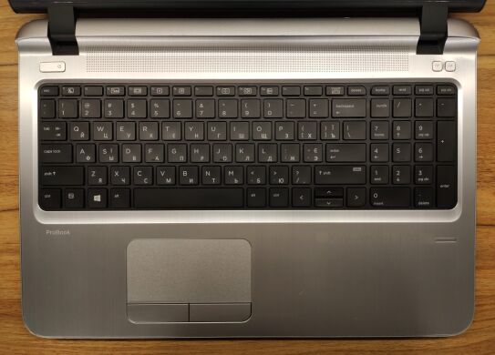 Ноутбук HP ProBook 455 G3 / 15.6" (1366x768) TN / AMD A10-8700P (2 (4) ядра по 1.8 - 3.2 GHz) / 8 GB DDR3 / 240 GB SSD / AMD Radeon R6 / WebCam