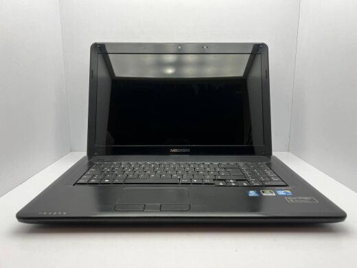 Ноутбук Medion Akoya P7618 / 17.3" (1600x900) TN / Intel Core i5-480M (2 (4) ядра по 2.66 - 2.93 GHz) / 4 GB DDR3 / 1000 GB HDD / nVidia GeForce GT 540M, 1 GB GDDR3, 128-bit / WebCam / АКБ отсутствует