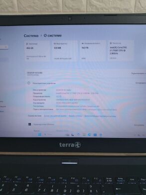 Ноутбук Terra Mobile 1542K / 15.6" (1920x1080) TN / Intel Core i7-7700T (4 (8) ядра по 2.9 - 3.8 GHz) / 16 GB DDR3 / 500 GB SSD / Intel HD Graphics 630 / WebCam / DVD-ROM / Windows 11 Pro