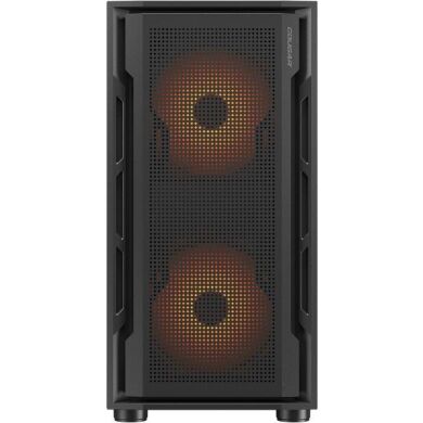 Новый игровой ПК Hunter Cougar UNIFACE MINI Tower / AMD Ryzen 5 5500 (6 (12) ядер по 3.6 - 4.2 GHz) / 16 GB DDR4 / 480 GB SSD / AMD Radeon RX 6600, 8 GB GDDR6, 128-bit