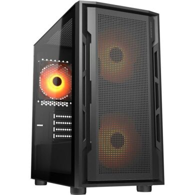 Новый игровой ПК Hunter Cougar UNIFACE MINI Tower / AMD Ryzen 5 5500 (6 (12) ядер по 3.6 - 4.2 GHz) / 16 GB DDR4 / 480 GB SSD / AMD Radeon RX 6600, 8 GB GDDR6, 128-bit