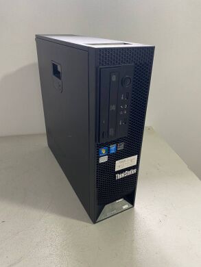 Робоча станція Lenovo ThinkStation C30 SFF / 2x Intel Xeon E5-2658 v2 (10 (20) ядер по 2.4 - 3.0 GHz) / 64 GB DDR3 / 256 GB SSD / nVidia Quadro 2000, 1 GB GDDR5, 128-bit / DVD-ROM / DVI
