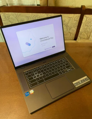 Ультрабук Acer Chromebook CBG516 / 15.6" (2560x1600) IPS / Intel Core i5-1240P (12 (16) ядер по 3.3 - 4.4 GHz) / 8 GB DDR4 / 256 GB SSD / Intel Iris Xe Graphics / WebCam