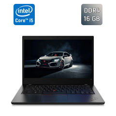 Ультрабук Б-класс Lenovo ThinkPad L14 Gen 2 / 14" (1920x1080) IPS / Intel Core i5-1135G7 (4 (8) ядра по 2.4 - 4.2 GHz) / 16 GB DDR4 / 512 GB SSD / Intel Iris Xe Graphics / WebCam / Windows 11