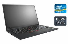Ультрабук Б-клас Lenovo ThinkPad x1 Carbon 4th / 14" (2560x1440) IPS / Intel Core i7-6600U (2 (4) ядра по 2.6 - 3.4 GHz) / 16 GB DDR4 / 512 GB SSD / Intel HD Graphics 520 / WebCam / Fingerprint / Windows 10
