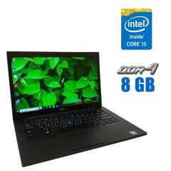 Ультрабук Dell Latitude 7490 / 14" (1920x1080) TN / Intel Core i5-8350U (4 (8) ядра по 1.7 - 3.6 GHz) / 8 GB DDR4 / 256 GB SSD M.2 / Intel UHD Graphics 620 / WebCam 