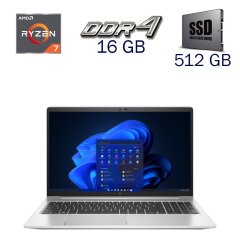 Ультрабук HP EliteBook 655 G9 / 15.6" (1920x1080) IPS / AMD Ryzen 7 PRO 5875U (8 (16) ядер по 2.0 - 4.5 GHz) / 16 GB DDR4 / 512 GB SSD / AMD Radeon RX Vega 8 / WebCam