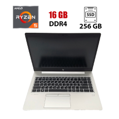 Ультрабук HP EliteBook 745 G6 / 14" (1920x1080) IPS / AMD Ryzen 5 Pro 3500U (4 (8) ядра по 2.1 - 3.7 GHz) / 16 GB DDR4 / 256 GB SSD / AMD Radeon RX Vega 8 Graphics / WebCam / HDMI / Win 10 Lic
