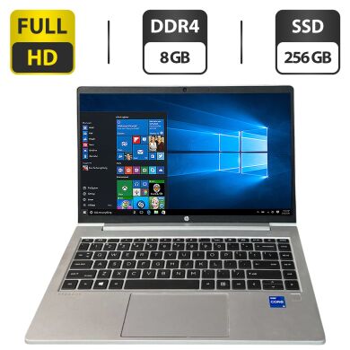 Ультрабук HP ProBook 440 G8 / 14" (1920x1080) IPS / Intel Core i5-1135G7 (4 (8) ядра по 4.2 GHz) / 8 GB DDR4 / 256 GB SSD / Intel Iris Xe Graphics / WebCam
