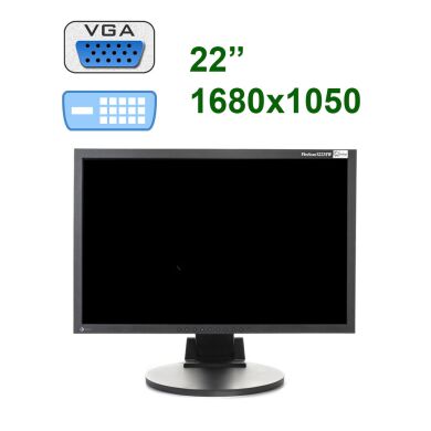 Уцінка - EIZO Flex Scan S2231W / 22" / (1680x1050) S-PVA / 2x USB 2.0, DVI, VGA / царапина на матриці