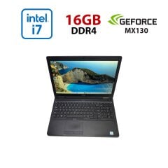 Ноутбук Dell Latitude 5591 / 15.6" (1920x1080) IPS / Intel Core i7-8850H (6 (12) ядер по 2.6 - 4.3 GHz) / 16 GB DDR4 / 512 GB SSD / nVidia GeForce MX130, 2GB DDR5, 64-bit / WebCam