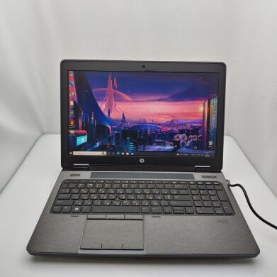 Мобільна робоча станція HP ZBook 15 / 15.6" (1920x1080) TN / Intel Core i7-4800MQ (4 (8) ядра по 2.7 - 3.7 GHz) / 16 GB DDR3 / 480 GB SSD / nVidia Quadro K1100M, 2 GB GDDR5, 128-bit / WebCam / DVD-ROM / Win 10 Pro