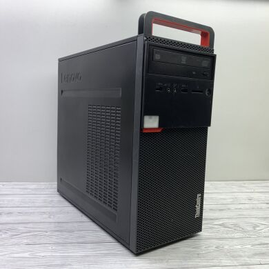 Компьютер Lenovo ThinkCentre M700 Tower / Intel Core i3-6100 (2 (4) ядра по 3.7 GHz) / 8 GB DDR4 / 120 GB SSD / Intel HD Graphics 530 / DVD-ROM