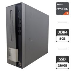 Комп'ютер Lenovo IdeaCentre 3 07ADA05 SFF / AMD Ryzen 5 3500U (4 (8) ядра по 2.1 - 3.7 GHz) / 8 GB DDR4 / 256 GB SSD M.2 / AMD Radeon Graphics