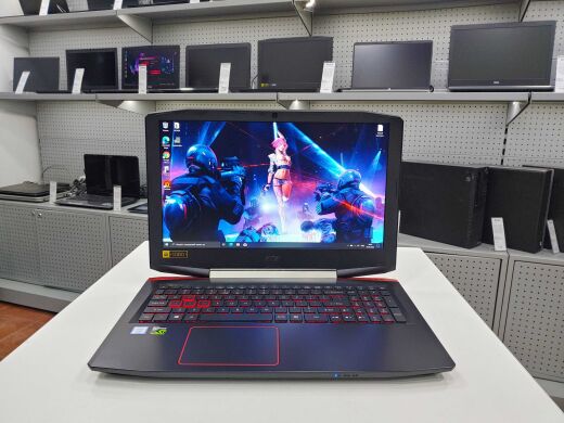 Игровой ноутбук Acer Aspire VX5-591G Black / 15.6" (1920x1080) IPS / Intel Core i7-7700HQ (4 (8) ядра по 2.8 - 3.8 GHz) / 16 GB DDR4 / 512 GB SSD / nVidia GeForce GTX 1050 Ti, 4 GB GDDR5, 128-bit / WebCam / HDMI Игровой ноутбук Acer Aspire VX5-591G Black / 15.6" (1920x1080) IPS / Intel Core i7-7700HQ (4 (8) ядра по 2.8 - 3.8 GHz) / 16 GB DDR4 / 512 GB SSD / nVidia GeForce GTX 1050 Ti, 4 GB GDDR5, 128-bit / WebCam / HDMI