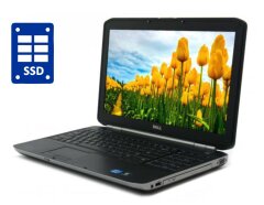 Ноутбук Dell Latitude E5520 / 15.6" (1366x768) TN / Intel Core i3-2330M (2 (4) ядра по 2.2 GHz) / 8 GB DDR3 / 240 GB SSD / Intel HD Graphics 3000 / DVD-ROM / Win 10 Pro