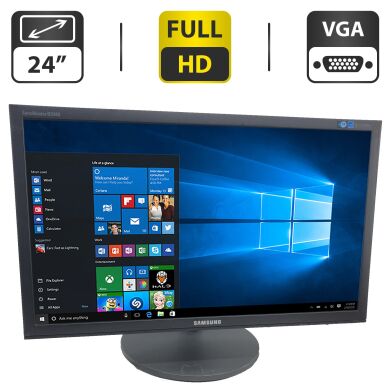 Монитор Б-класс Samsung SyncMaster B2440L / 24" (1920x1080) TN / DVI, VGA + Кабель питания