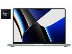Ультрабук Apple MacBook Pro A2442 2021 / 14.0" (3024x1964) IPS / Apple M1 Pro (10 ядер по 2.1 - 3.2 GHz) / 16 GB DDR4 / 512 GB SSD / Apple GPU 7 Graphics / WebCam