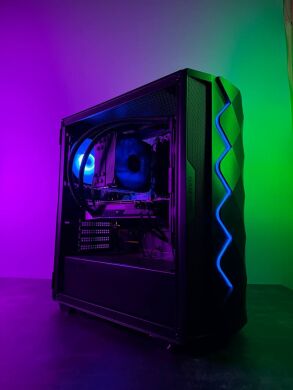 Ігровий ПК Tower / Intel Core i7-8700 (6 (12) ядер по 3.2 - 4.6 GHz) / 16 GB DDR4 / 500 GB SSD / AMD Radeon RX 580, 8 GB GDDR5, 256-bit