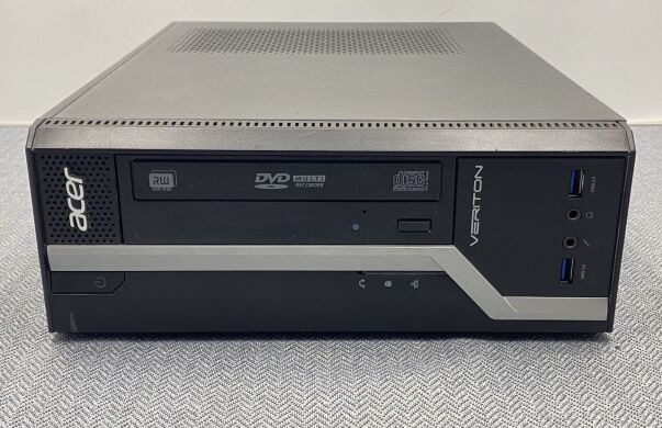 ПК Acer Veriton X2631G SFF / Intel Сore i3-4130 (2 (4) ядра по 3.4 GHz) / 8 GB DDR3 / 128 GB SSD / Intel HD Graphics 4400 / DVD-RW / Win 10 ПК Acer Veriton X2631G SFF / Intel Сore i3-4130 (2 (4) ядра по 3.4 GHz) / 8 GB DDR3 / 128 GB SSD / Intel HD Graphics 4400 / DVD-RW / Win 10