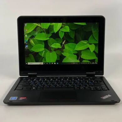 Нетбук-трансформер Lenovo ThinkPad Yoga 11e / 11.6" (1366x768) TN Touch / Intel Pentium Silver N5000 (4 ядра по 1.1 - 2.7 GHz) / 8 GB DDR4 / 256 GB SSD / Intel UHD Graphics 605 / WebCam / HDMI
