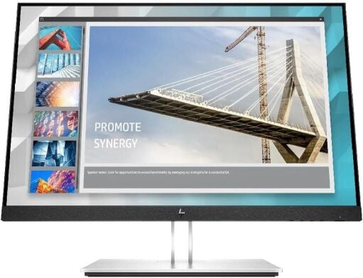Монітор HP E24i / 24" (1920x1200) IPS / 1x HDMI, 1x DisplayPort, 1x VGA, 5x USB 3.2 / VESA 100x100 / Pivot