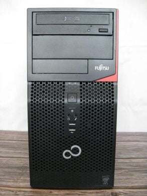 Игровой ПК Fujitsu Esprimo P420 E85+ Tower / Intel Core i5-4430 (4 ядра по 3.0 - 3.2 GHz) / 16 GB DDR3 / 128 GB SSD + 500 GB HDD / nVidia GeForce GTX 745, 2 GB GDDR3, 128-bit / DVD-RW / Win 10 Pro + Кабель питания