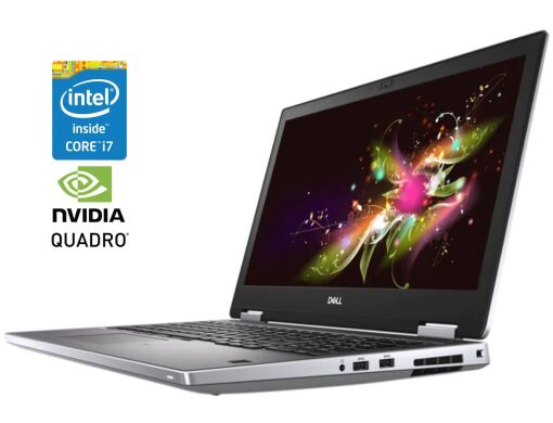 Мобільна робоча станція Б-клас Dell Precision 7540 / 15.6" (1920x1080) IPS / Intel Core i7-9750H (6 (12) ядер по 2.6 - 4.5 GHz) / 64 GB DDR4 / 1000 GB SSD / nVidia Quadro RTX 3000, 6 GB GDDR6, 192-bit / WebCam / Win 10 Pro