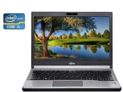 Ультрабук Fujitsu LifeBook E736 / 13.3" (1366x768) TN / Intel Core i5-6300U (2 (4) ядра по 2.4 - 3.0 GHz) / 8 GB DDR4 / 500 GB SSD / Intel HD Graphics 520 / WebCam / Win 10 Pro