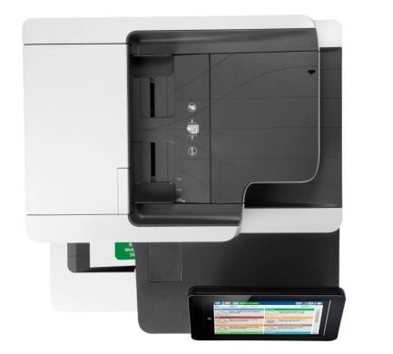 МФУ HP Color LaserJet Managed MFP M577dnm (B5L49A) / Лазерная цветная печать / 1200x1200 dpi / A4 / 38 стр/мин / Ethernet, USB 2.0 / Дуплекс