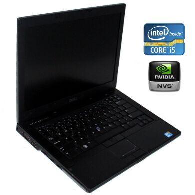 Ноутбук Dell Latitude E6410 / 14" (1440x900) TN / Intel Core i5-520M (2 (4) ядра по 2.4 - 2.93 GHz) / 8 GB DDR3 / 250 GB HDD / nVidia NVS 3100M, 512 MB GDDR3, 64-bit / WebCam / DVD-ROM / Win 10 Pro