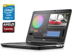 Мобільна робоча станція Dell Precision M2800 / 15.6" (1920x1080) IPS / Intel Core i7-4810MQ (4 (8) ядра по 2.8 - 3.8 GHz) / 8 GB DDR3 / 480 GB SSD / AMD FirePro W4170M, 2 GB GDDR5, 128-bit / WebCam / DVD-ROM / Win 10 Pro