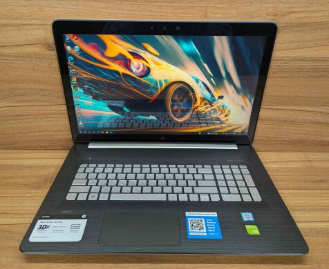Ноутбук HP ENVY m7-n109dx / 17.3" (1920x1080) IPS / Intel Core i7-6500U (2 (4) ядра по 2.5 - 3.1 GHz) / 16 GB DDR4 / 480 GB SSD / nVidia GeForce 940M, 2 GB DDR3, 64-bit / WebCam / Windows 10 Ноутбук HP ENVY m7-n109dx / 17.3" (1920x1080) IPS / Intel Core i7-6500U (2 (4) ядра по 2.5 - 3.1 GHz) / 16 GB DDR4 / 480 GB SSD / nVidia GeForce 940M, 2 GB DDR3, 64-bit / WebCam / Windows 10
