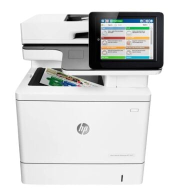 МФУ HP Color LaserJet Managed MFP M577dnm (B5L49A) / Лазерная цветная печать / 1200x1200 dpi / A4 / 38 стр/мин / Ethernet, USB 2.0 / Дуплекс