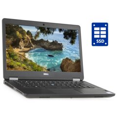 Ультрабук Б-класс Dell Latitude E5470 / 14" (1366x768) TN / Intel Core i3-6100U (2 (4) ядра по 2.3 GHz) / 8 GB DDR4 / 128 GB SSD / Intel HD Graphics 530 / WebCam / Win 10 Pro