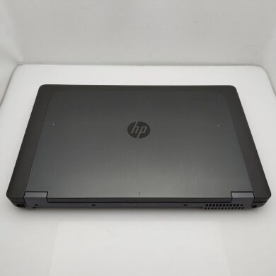 Мобільна робоча станція Б-клас HP Zbook 17 / 17.3" (1920х1080) TN / Intel Core i7-4800MQ (4 (8) ядра по 2.7 - 3.7 GHz) / 8 GB DDR3 / 256 GB SSD / nVidia Quadro K610M, 1 GB GDDR5, 64-bit / WebCam / DVD-ROM / Win 10 Pro