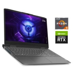 Ігровий ноутбук Lenovo LOQ 15APH8 / 15.6" (1920x1080) IPS / AMD Ryzen 5 7640HS (6 (12) ядер по 4.3 - 5.0 GHz) / 16 GB DDR5 / 512 GB SSD M2 / nVidia GeForce RTX 4060, 8 GB GDDR6, 128-bit / WebCam / Win 11 Home