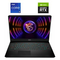 Ігровий ноутбук Б-клас MSI Vector GP77 13VG / 17.3" (2560x1440) IPS / Intel Core i9-13900H (14 (20) ядер по 2.6 - 5.4 GHz) / 32 GB DDR5 / 1000 GB SSD NVMe / nVidia GeForce RTX 4070, 8 GB GDDR6, 128-bit / WebCam