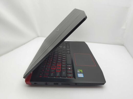 Игровой ноутбук Acer Aspire VX5-591G Black / 15.6" (1920x1080) IPS / Intel Core i7-7700HQ (4 (8) ядра по 2.8 - 3.8 GHz) / 16 GB DDR4 / 512 GB SSD / nVidia GeForce GTX 1050 Ti, 4 GB GDDR5, 128-bit / WebCam / HDMI Игровой ноутбук Acer Aspire VX5-591G Black / 15.6" (1920x1080) IPS / Intel Core i7-7700HQ (4 (8) ядра по 2.8 - 3.8 GHz) / 16 GB DDR4 / 512 GB SSD / nVidia GeForce GTX 1050 Ti, 4 GB GDDR5, 128-bit / WebCam / HDMI