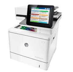 БФП HP Color LaserJet Managed MFP M577dnm (B5L49A) / Лазерний кольоровий друк / 1200x1200 dpi / A4 / 38 стор/хв / Ethernet, USB 2.0 / Дуплекс