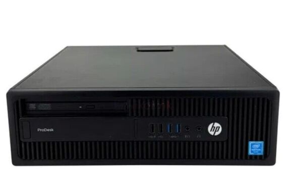 ПК HP ProDesk 600 G2 SFF / Intel Core i5-6500 (4 ядра по 3.2 -3.6 GHz) / 8 GB DDR4 / 512 GB SSD / Intel HD Graphics 530 / DVD-ROM / Win 10