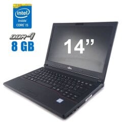 Ноутбук Fujitsu LifeBook E546 / 14" (1920x1080) IPS / Intel Core i5-6200U (2 (4) ядра по 2.3 - 2.8 GHz) / 16 GB DDR4 / 240 GB SSD / Intel HD Graphics 520 / WebCam