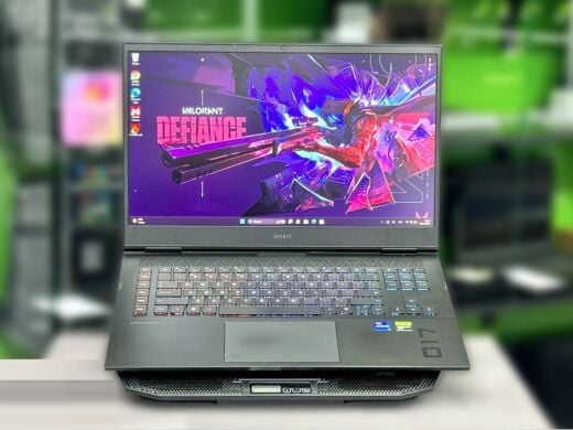 Игровой ноутбук HP Omen 17-ck1111nr / 17.3" (2560x1440) IPS / Intel Core i7-12700H (14 (20) ядер по 2.3 - 4.7 GHz) / 16 GB DDR5 / 1000 GB SSD M.2 / nVidia GeForce RTX 3070 Ti, 8 GB GDDR6, 256-bit / WebCam / Win 11 Home