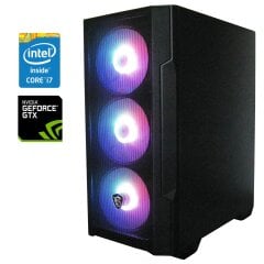 Игровой ПК MSI Mag Forge Ultra Tower / Intel Core i7-4790 (4 (8) ядра по 3.6 - 4.0 GHz) / 16 GB DDR3 / 250 GB SSD + 1000 GB HDD / nVidia GeForce GTX 1060 Gaming, 6 GB GDDR5, 192-bit / Win 10 Pro + Кабель питания