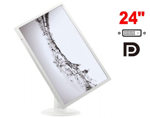 Монітор AOC E2460PQ / 24" (1920x1080) TN / 1x DP, 1x DVI, 1x VGA, 2x Audio / VESA 100x100 / Pivot Монітор AOC E2460PQ / 24" (1920x1080) TN / 1x DP, 1x DVI, 1x VGA, 2x Audio / VESA 100x100 / Pivot