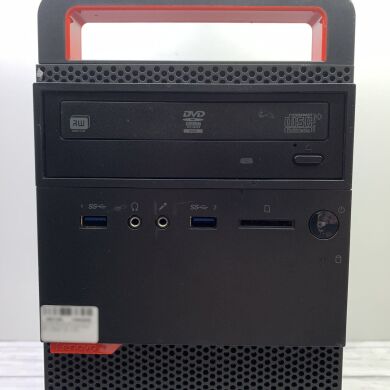 Компьютер Lenovo ThinkCentre M700 Tower / Intel Core i3-6100 (2 (4) ядра по 3.7 GHz) / 8 GB DDR4 / 120 GB SSD / Intel HD Graphics 530 / DVD-ROM