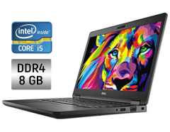 Ультрабук Dell Latitude 5480 / 14" (1366x768) TN / Intel Core i5-7300U (2 (4) ядра по 2.6 - 3.5 GHz) / 8 GB DDR4 / 256 GB SSD / Intel HD Graphics 620 / WebCam / Windows 10